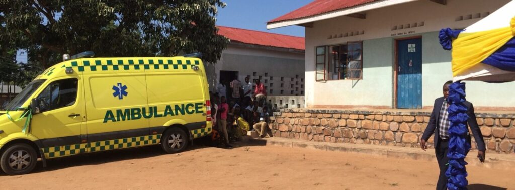 Old Danish ambulance now in use in Tanzania